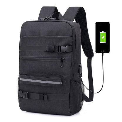 15.6 inch Laptop Backpack Rucksack Water Resistant The Store Bags Black A 