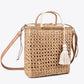 Straw Box Bag