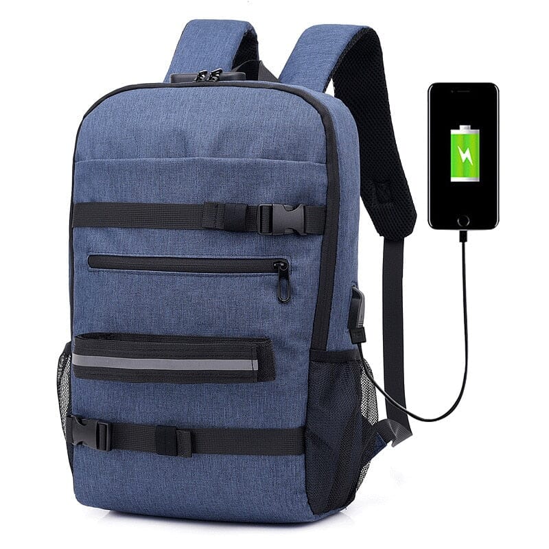 15.6 inch Laptop Backpack Rucksack Water Resistant The Store Bags Dark Blue A 