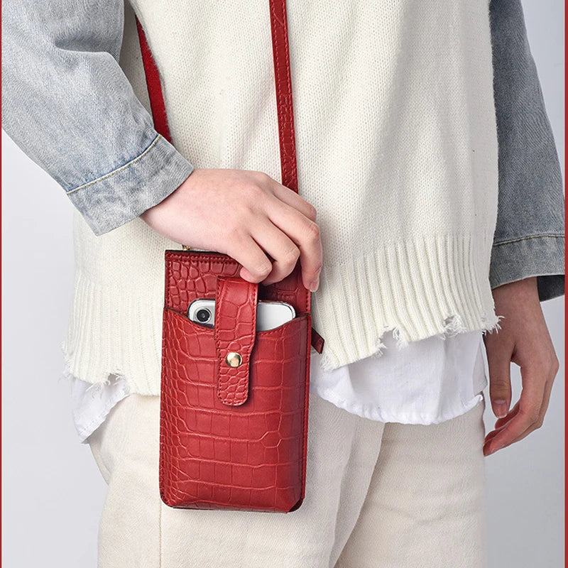 Leather Smartphone Crossbody Bag The Store Bags 