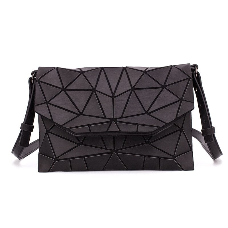 Geometric Crossbody Purse The Store Bags black 