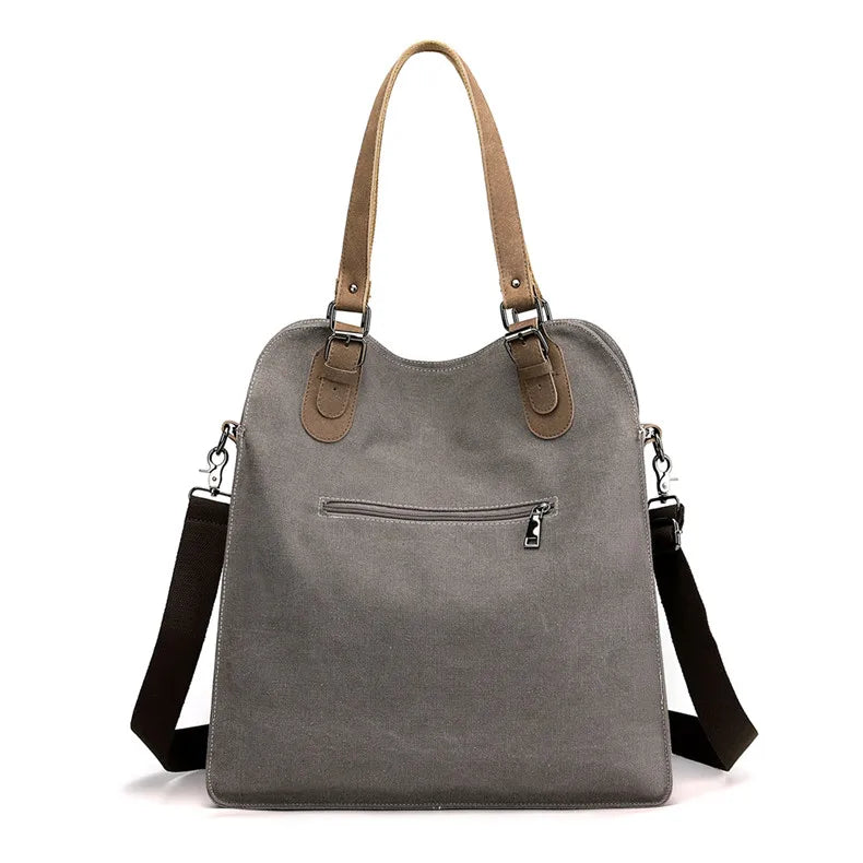 Zip Top Canvas Tote Bag The Store Bags 