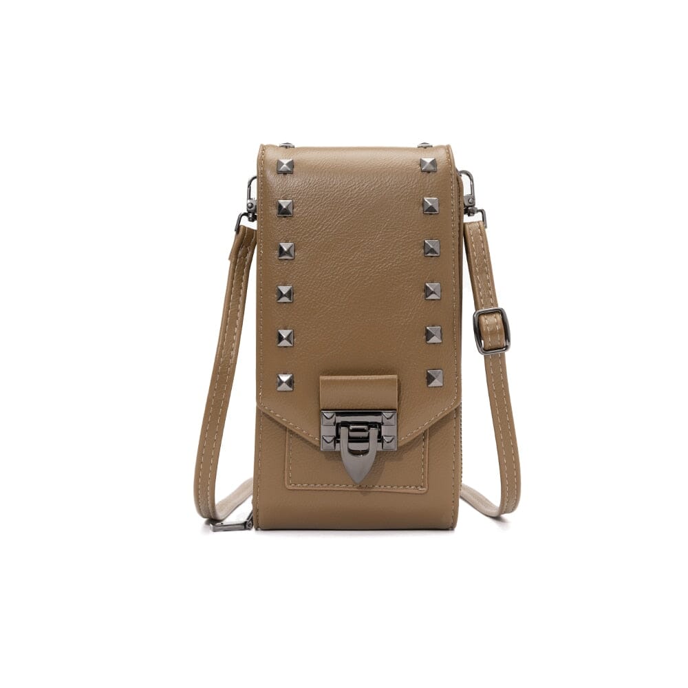 Leather Phone Wallet Crossbody The Store Bags Tea Brown 