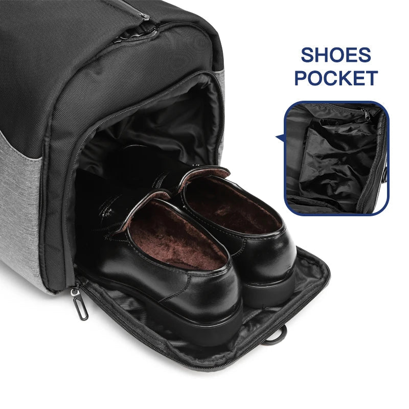 Mens Travel Duffle Bag With Shoe Compartment The Store Bags 