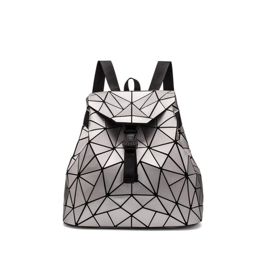 Luminous Holographic Backpack ERIN The Store Bags matte5sliver big40X14X35CM 