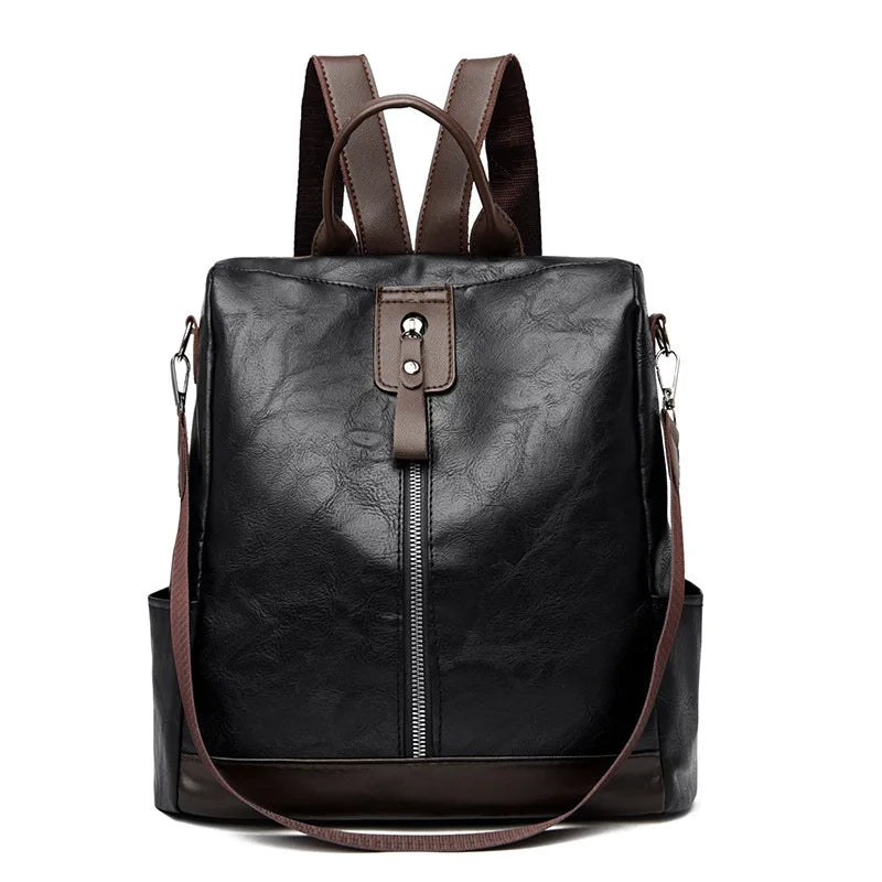 Bolso mochila casual antirrobo mujer