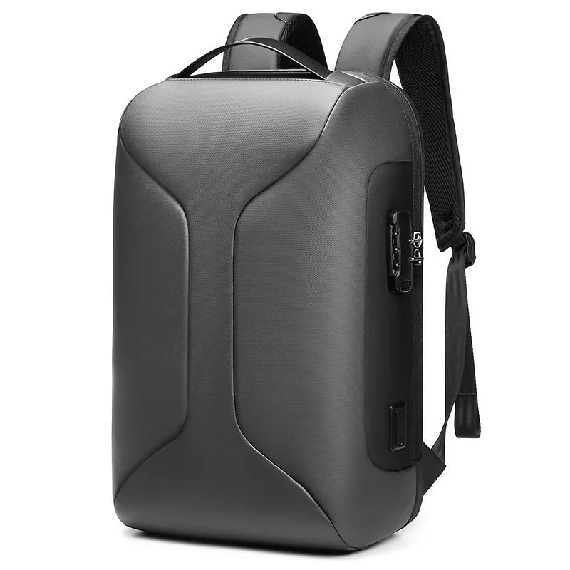 Laptop Backpack With Lock Code The Store Bags Gray 