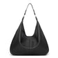 Black Leather Hobo Shoulder Bag The Store Bags 