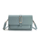 Teal Leather Shoulder Bag The Store Bags Blue 