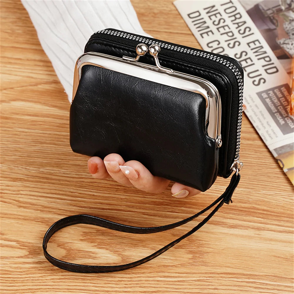 Small Zip Purse With Card Holder