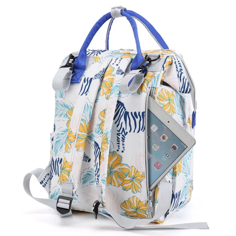 Nylon Diaper Bag Backpack