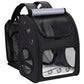 Large Collapsible Pet Carrier The Store Bags black 