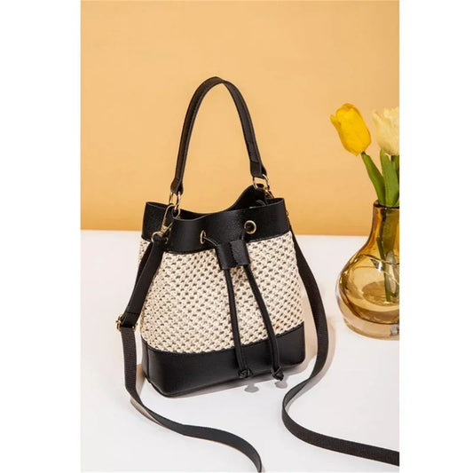 Straw Box Bag