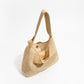 Straw Bag With Leather Straps The Store Bags 