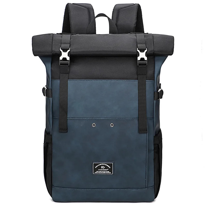 15.6 Laptop Roll Top Backpack The Store Bags Blue 