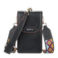 Small Leather Crossbody Bag For Phone The Store Bags black 