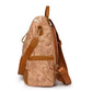 Mochila de cuero mujer antirrobo
