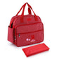 Small Messenger Diaper Bag With Bottle Pocket The Store Bags Red 