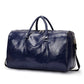 Western Leather Duffle Bag The Store Bags Blue 