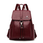 Backpack With Buckle in front The Store Bags Burgundy 