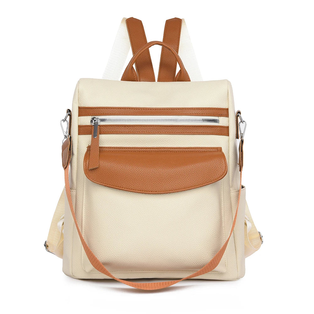 Women's Anti Theft Backpack Purse The Store Bags Off White 