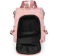 Leather Travel Backpack Anti Theft