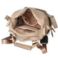 Mochila de piel sintética para pañales
