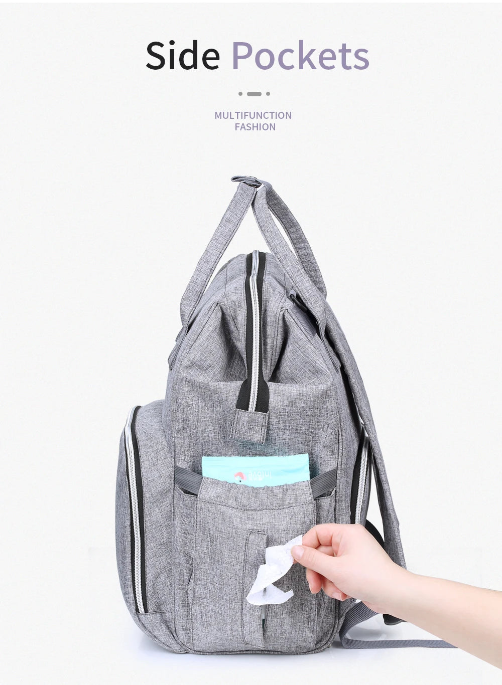 Mochila para pañales bebe