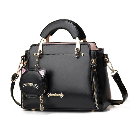 Teale Leather Handbag The Store Bags black 