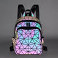 Geometric Luminous Backpack