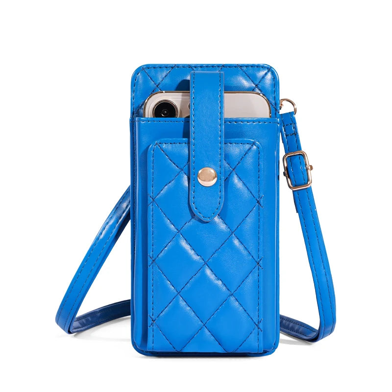 Leather Smartphone Crossbody Bag