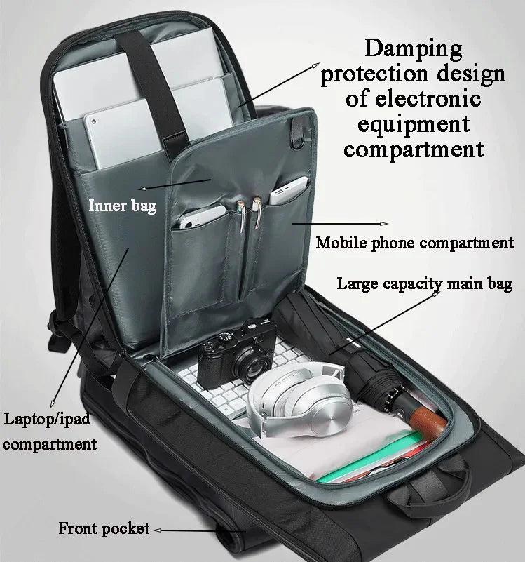 15 laptop rolling backpack Waterproof 15 inch Rolling Backpack