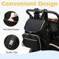 Quilted Diaper Backpack Unisex