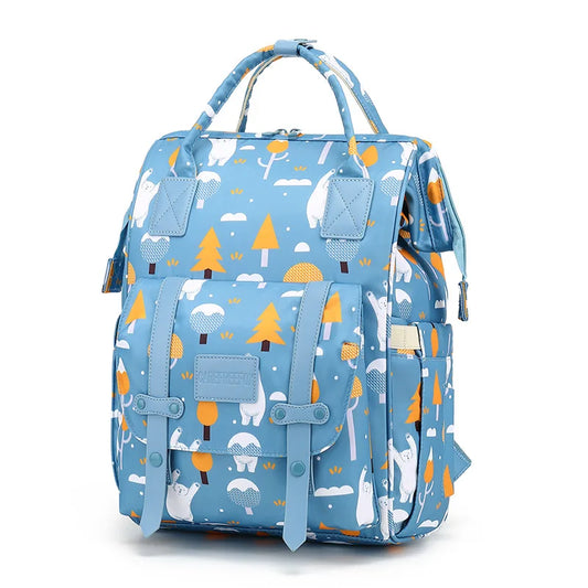 Bolsa de pañales con cargador USB impermeable