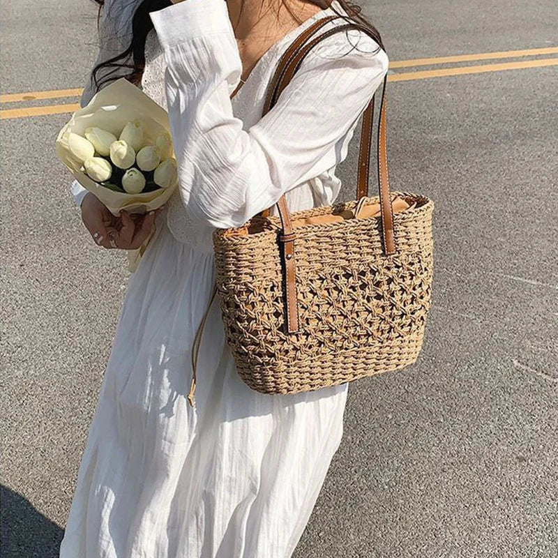 Woven Rattan Purse The Store Bags 