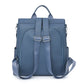 Leather Anti Theft Backpack Purse