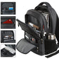 Multi-space Men's Travel Laptop Backpack With USB The Store Bags 