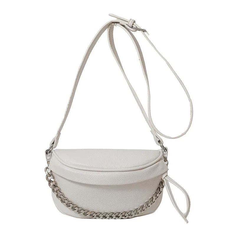 Cross Shoulder Fanny Pack ERIN The Store Bags white 