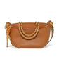 Leather Fanny Pack With Chain The Store Bags Brown 