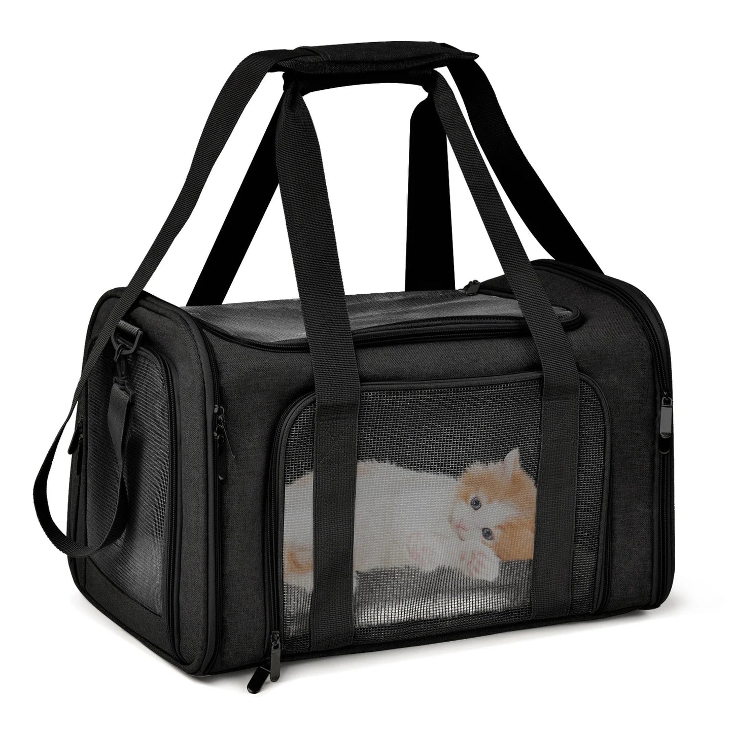 French Bulldog Airline Carrier The Store Bags black M (43x28x28cm) 