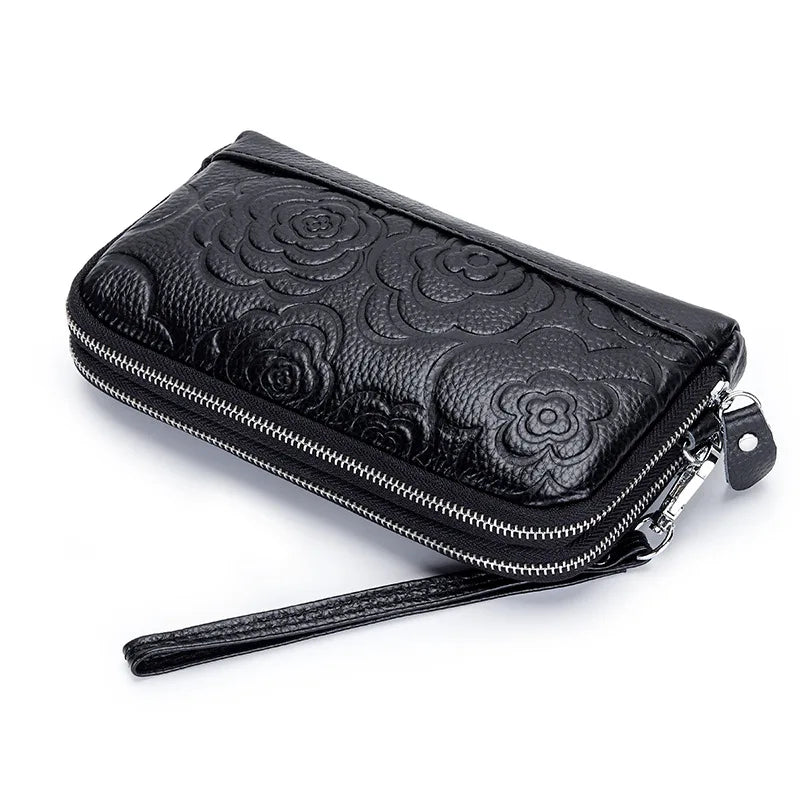 Double Zip Leather Purse The Store Bags 