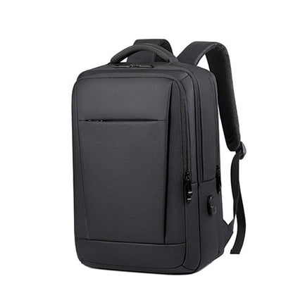 Multi Pocket Waterproof USB Charging Port School Travel Backpack The Store Bags Black China 