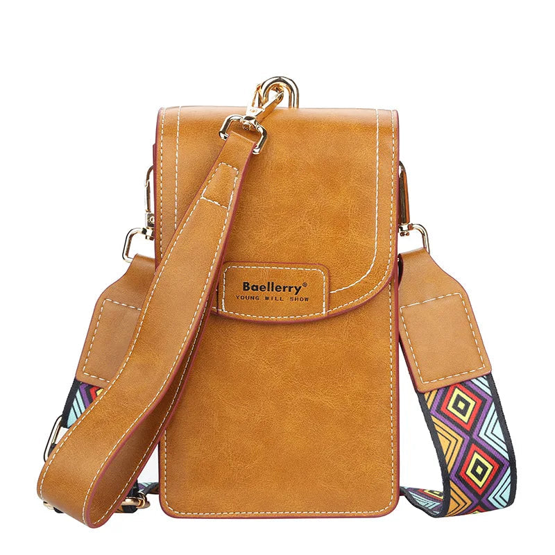 Small Leather Crossbody Bag For Phone The Store Bags Yellow Brown 