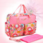 Floral Diaper Bag Tote