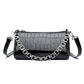 Purse With Chain And Leather Strap The Store Bags Stone black 