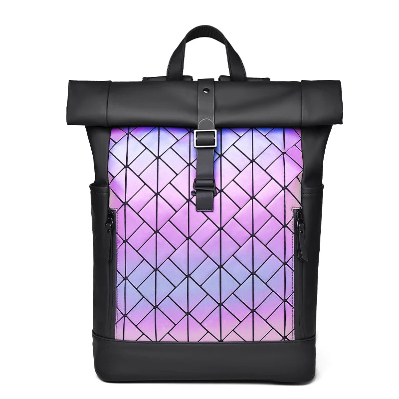 Geometric Light up Backpack