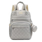 Lequeen Baby Diaper Bag Backpack The Store Bags Gray 