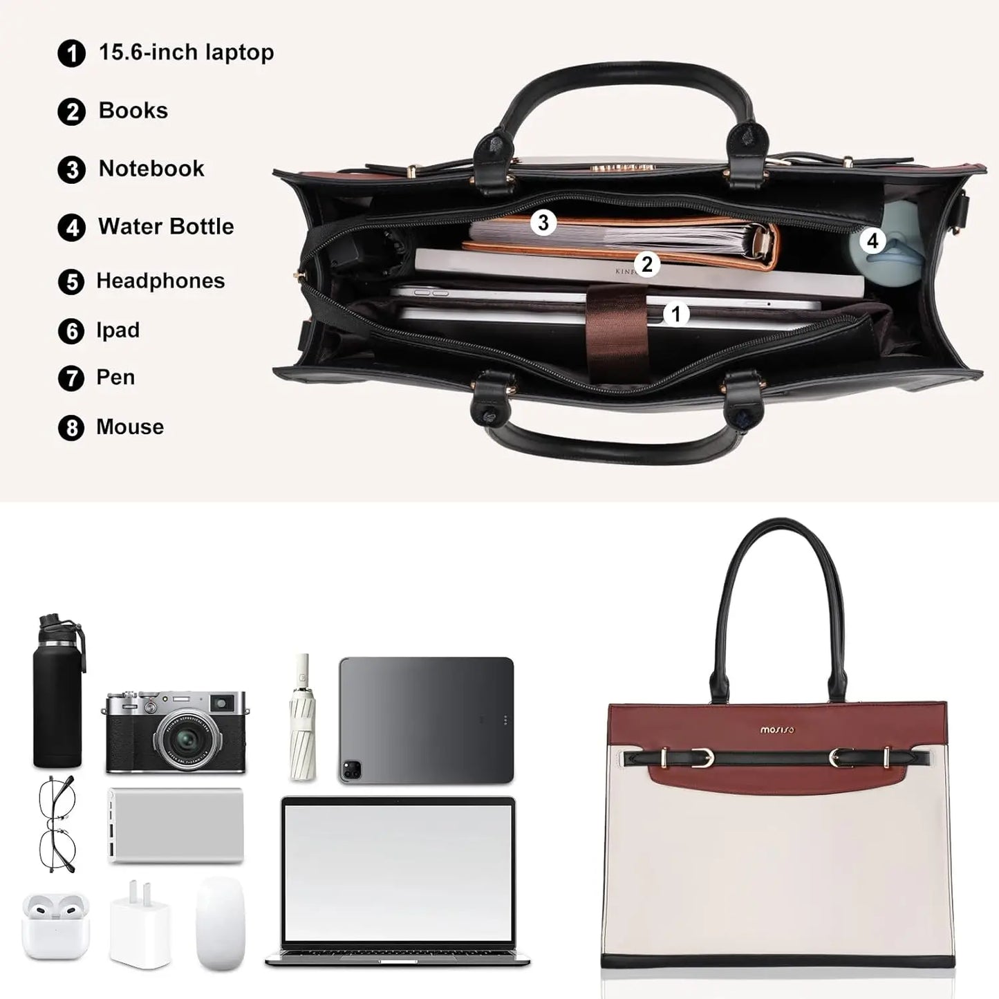 Bolso para ordenador portatil mujer