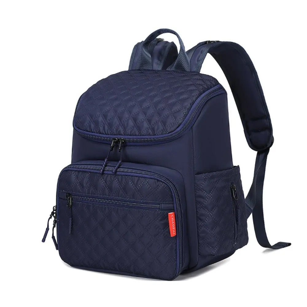 Quilted Diaper Backpack Unisex