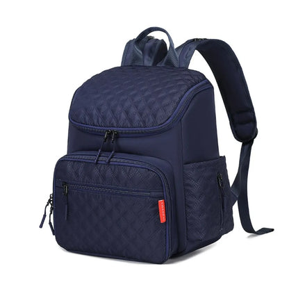 Quilted Diaper Backpack Unisex